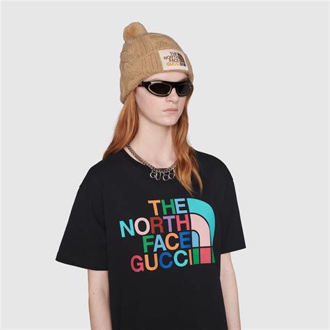 north face gucci t shirt price|north face Gucci puffer.